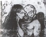 Edvard Munch A Coulp painting